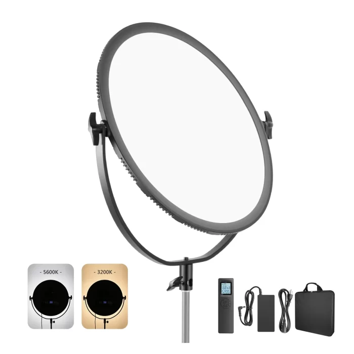 NEEWER NL-360ARC 18" 70W Ultra Thin Bi-Color Round LED Light