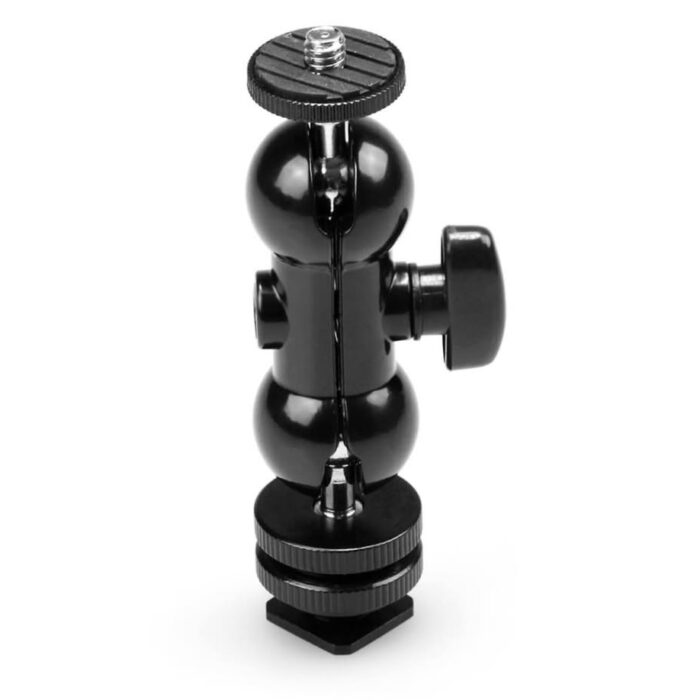 SmallRig Double Ball Heads with Cold Shoe and Thumb Screw - 1135